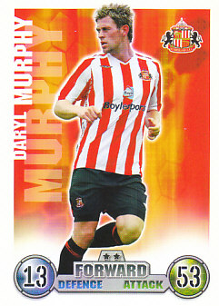 Daryl Murphy Sunderland 2007/08 Topps Match Attax #270